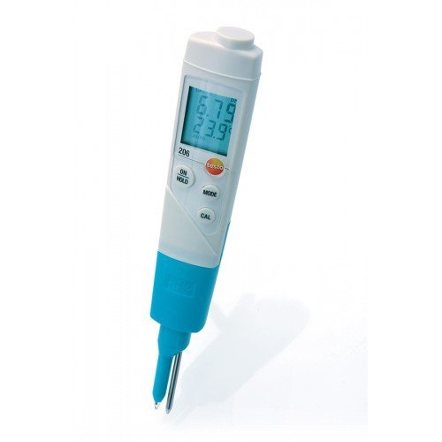 Testo 206-pH2 - pH meter sada Vpichnutá sonda pH2 pre mäkké potraviny